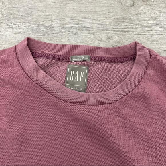 Gap Sweats Women's Medium Mauve Long Sleeve Sweatshirt - Picture 2 of 12